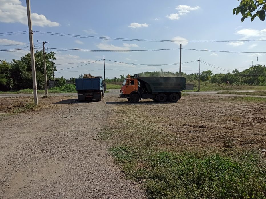 Вывоз строительного мусора. Аренда КамАЗа самосвала