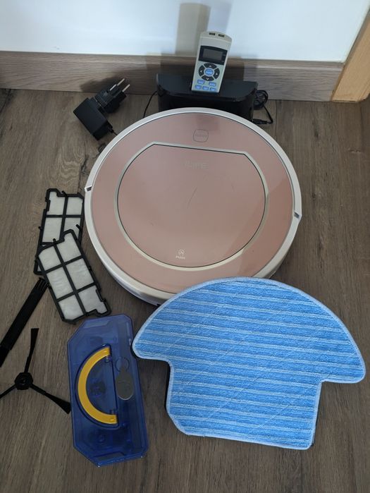 Aspirador automático com mopa