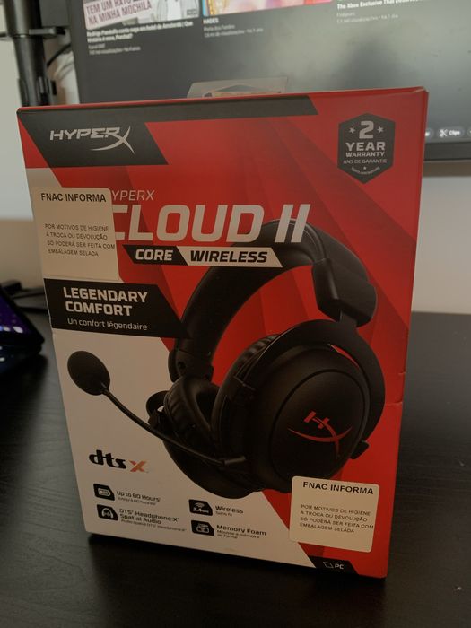 Auscultadores HyperX Cloud Core