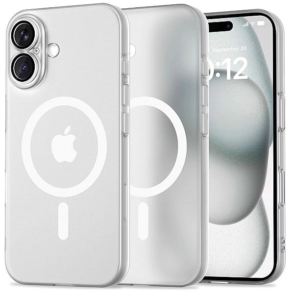 Tech-Protect Magslim Magsafe Iphone 16 Matte/White