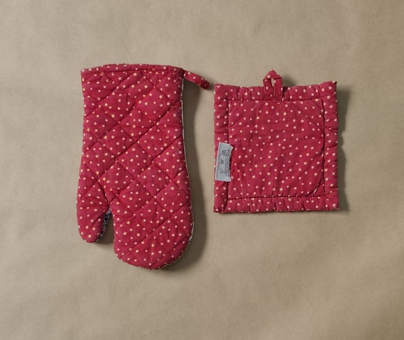 Conjunto Luva e Pega de Cozinha