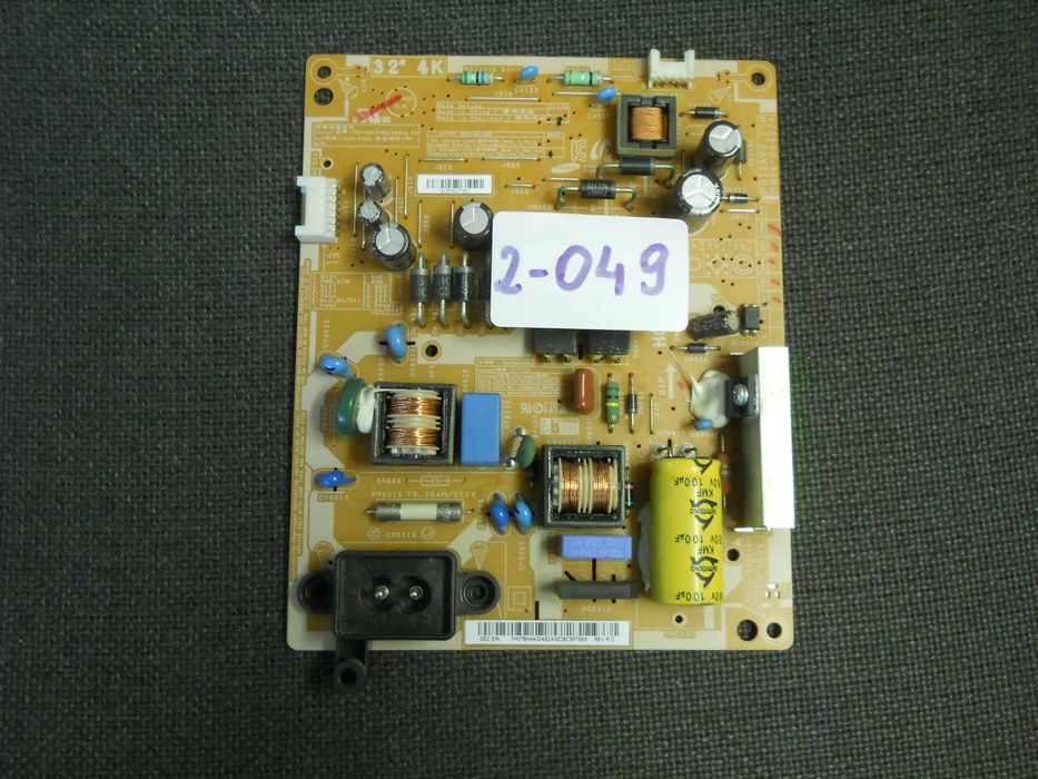 Płyta główna, zasilacz, logika, głośnik, inwerter, moduł