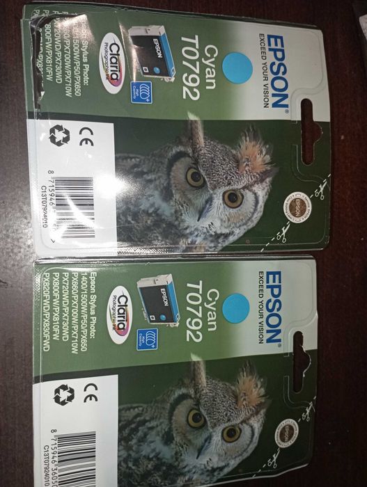 Tusze Epson picture mate T0792 nowe