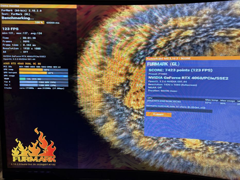 Відеокарта RTX 4060 ASUS Dual OC 8GB