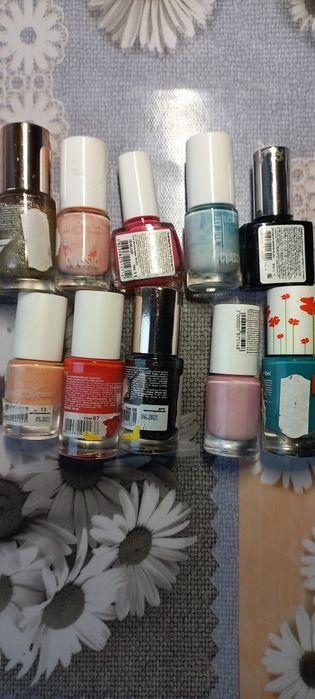 Набір лаків для нігтів  1- 10 штук - ціна за все разом