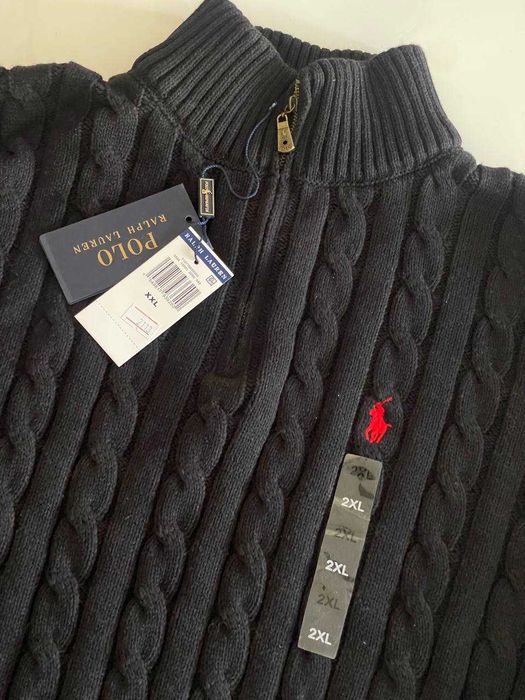 Okazja -50% Sweter męski Polo Ralph Lauren! Różne rozmiary XXL od ręki