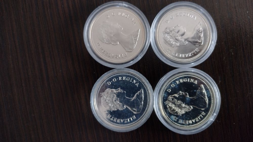 Srebrne dolary kanadyjskie