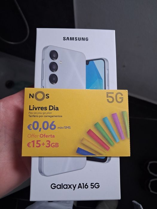 Samsung Galaxy A16 5G  4GB/128GB caixa selada