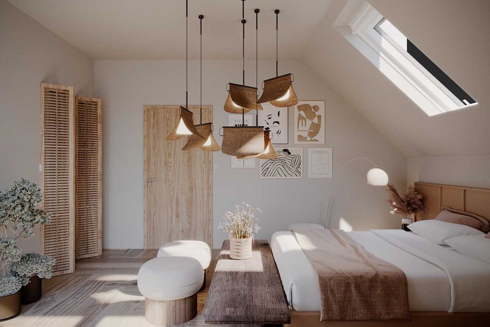 Linea Design – projekt wnętrz mieszkania lub domu | Wizualizacje 3D