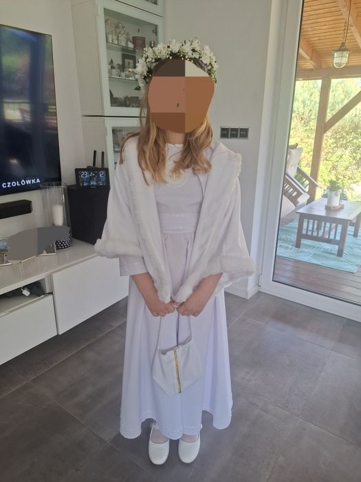 Alba strój komunijny, komunia