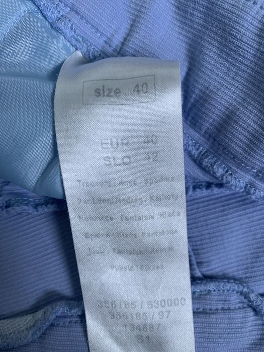Błękitne eleganckie spodnie Orsay 40 M L