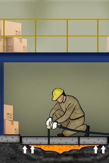 Iniekcja krystaliczna żywiczna zelami osuszanie zywica Rzeszów ok