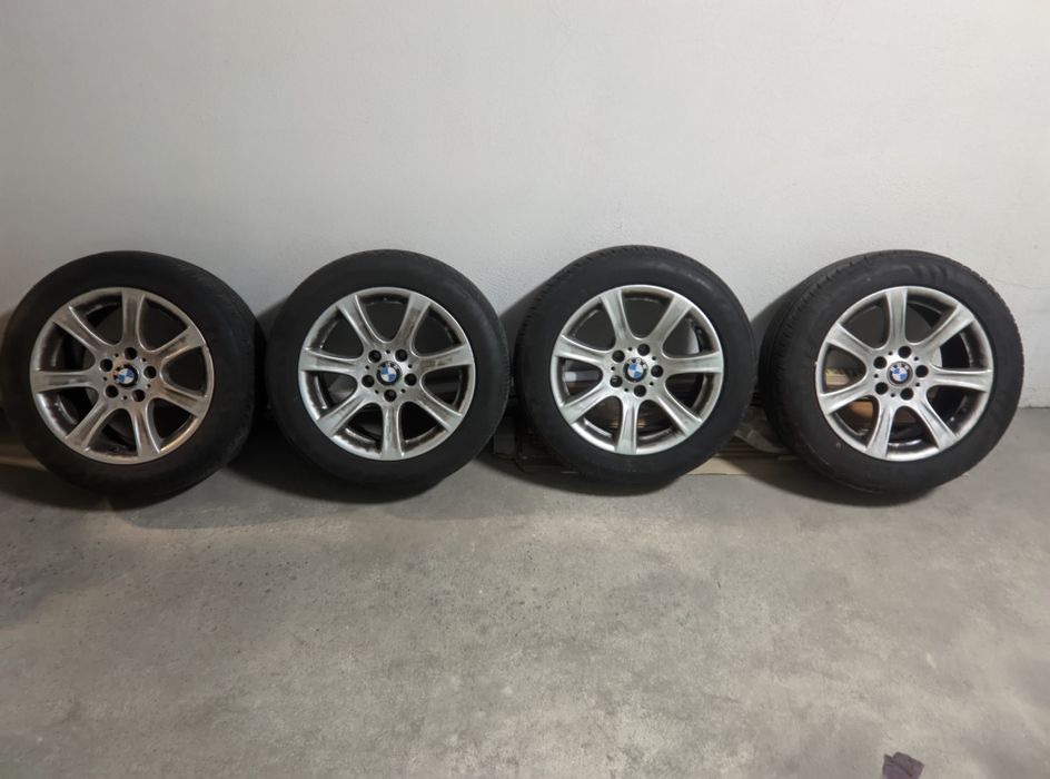 Jantes originais BMW 17 com pneu semi novo