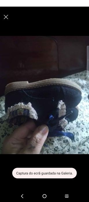 Calçado como novo n21