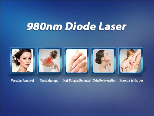 Laser Diodo 980nm 60W podológico e Vascular