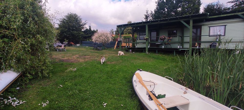 Domek holender Mazury Orzysz nad jeziorem