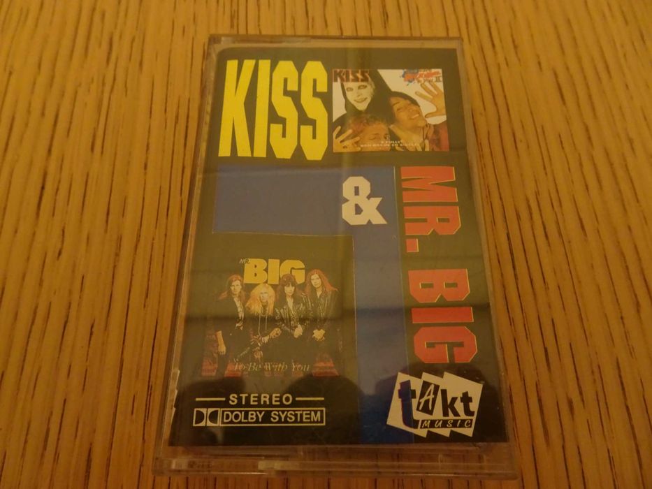 "Kiss & Mr. Big" kaseta magnetofonowa