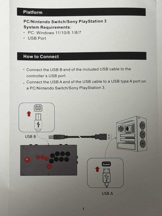 FightBox M3 - PC/PS/Xbox/Switch