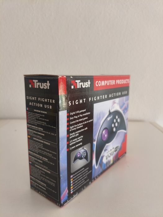 Comando de jogos Trust Sight Fighter Action USB