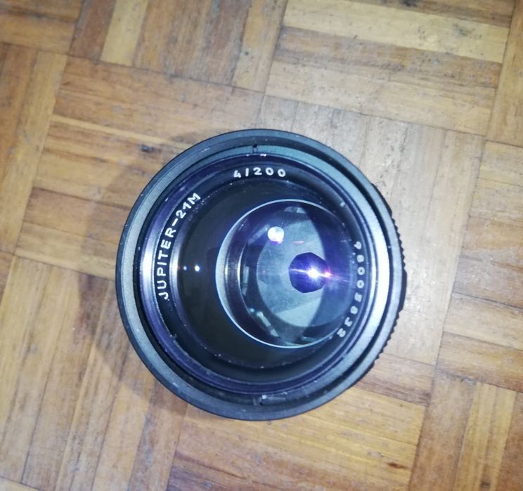 objectiva Jupiter 200mm f4 Jupiter-21M