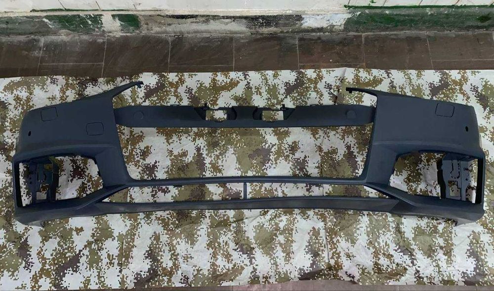 AUDI, A4 B9, Бампер передний S-line (пустой аналог), 2016-19