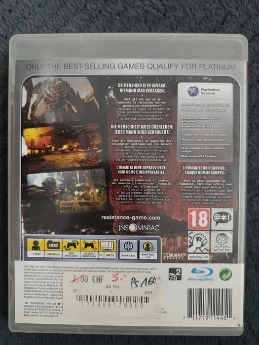 Resistance 2 gra na PS3