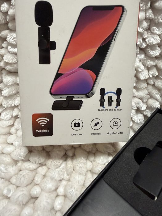 Microfone wireless novo