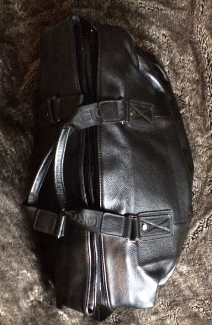 Torba skórzana Giorgio Armani