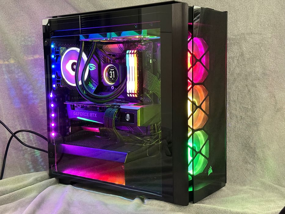 RYZEN7 3800X, AORUS RTX3070, Asus X570-F, RAM 32GB, 2TB SSD, 10TB HDD