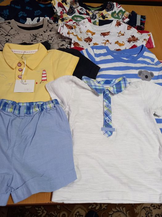 Футболки,сорочки на хлопчика 1-1,5 р.