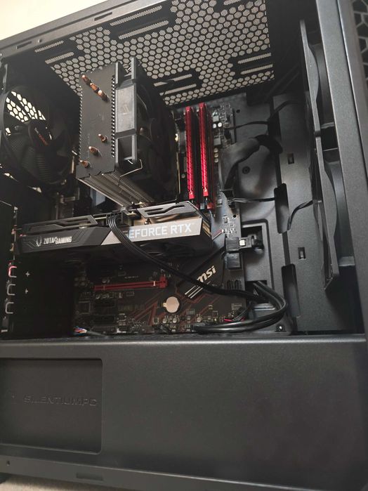 Komputer gamingowy - RTX 3060 Ti - 16GB DDR4 - 512GB M.2 - Ryzen 3600 - 700W