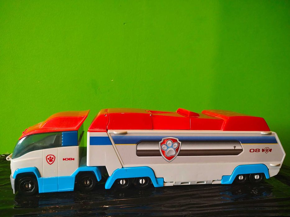 Psi Patrol patrolowiec transporter 2w1 wyrzutnia