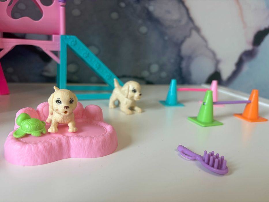 Zestaw Barbie tresowanie psów psy