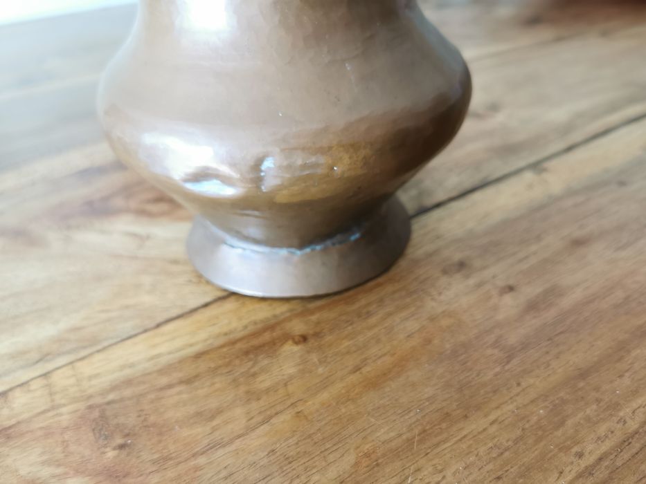Peça decorativa em cobre
