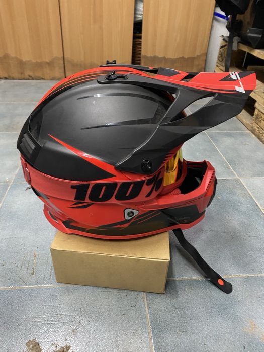 Capacete e óculos motocross LS2