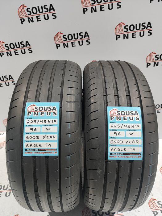 2 pneus semi novos 225-49R19 Goodyear - Oferta dos Portes 150 Euros