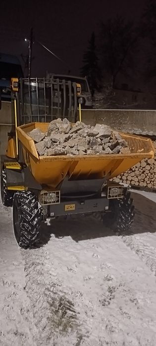 Usługi minikoparką Yanmar SV 08. Wynajem z operatorem. 140 zł/h