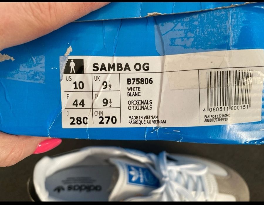 Adidas samba rozmiar 44 NOWE
