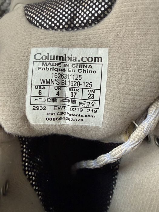 Columbia buty Bugaboot Omni BL1620 rozmiar 37