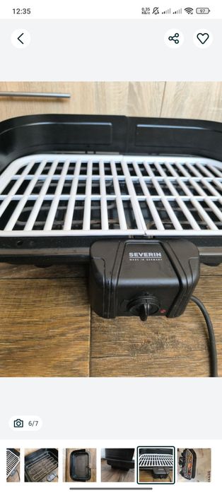 Електричний настільний гриль з Німеччини