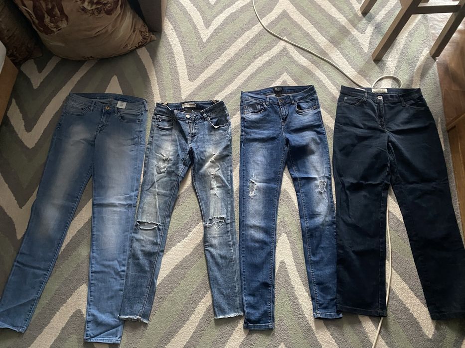 Джинсы леггегсы скинни skinny s-m zara h&m ltb