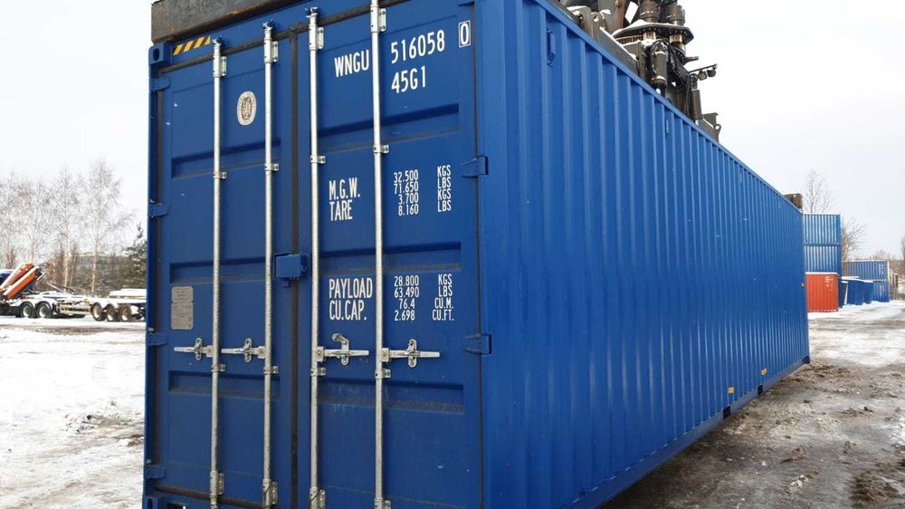 Nowy kontener morski, magazynowy 40HC OW -  AB