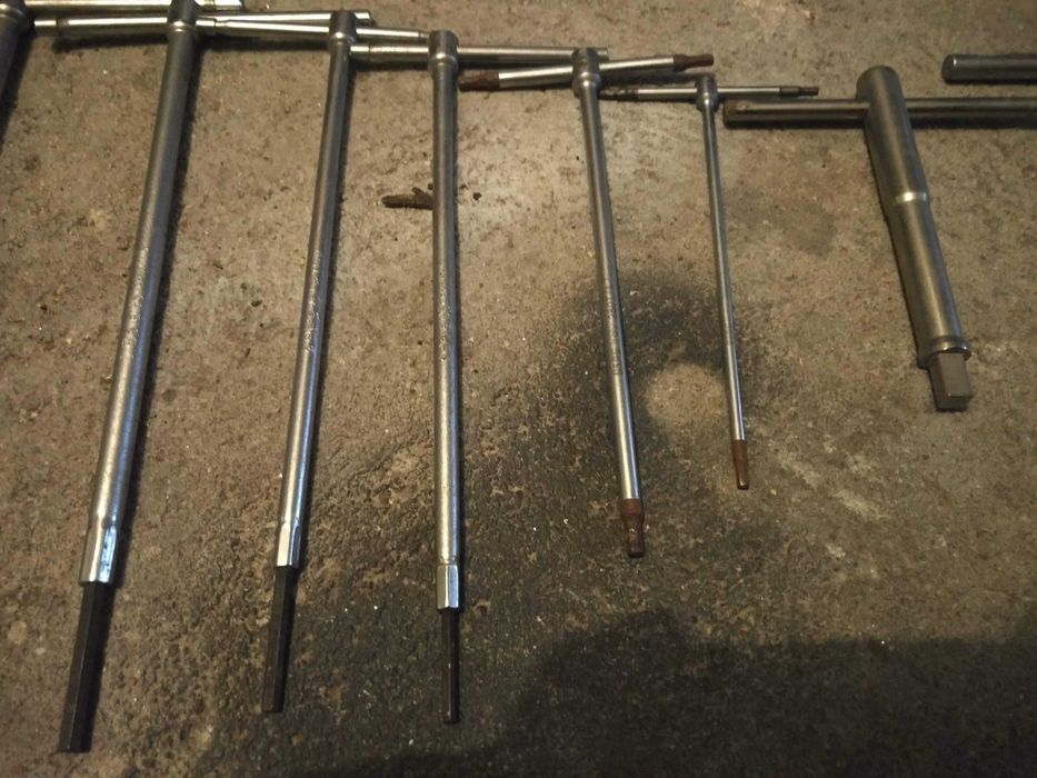 16 Chaves em T diferentes tamanhos