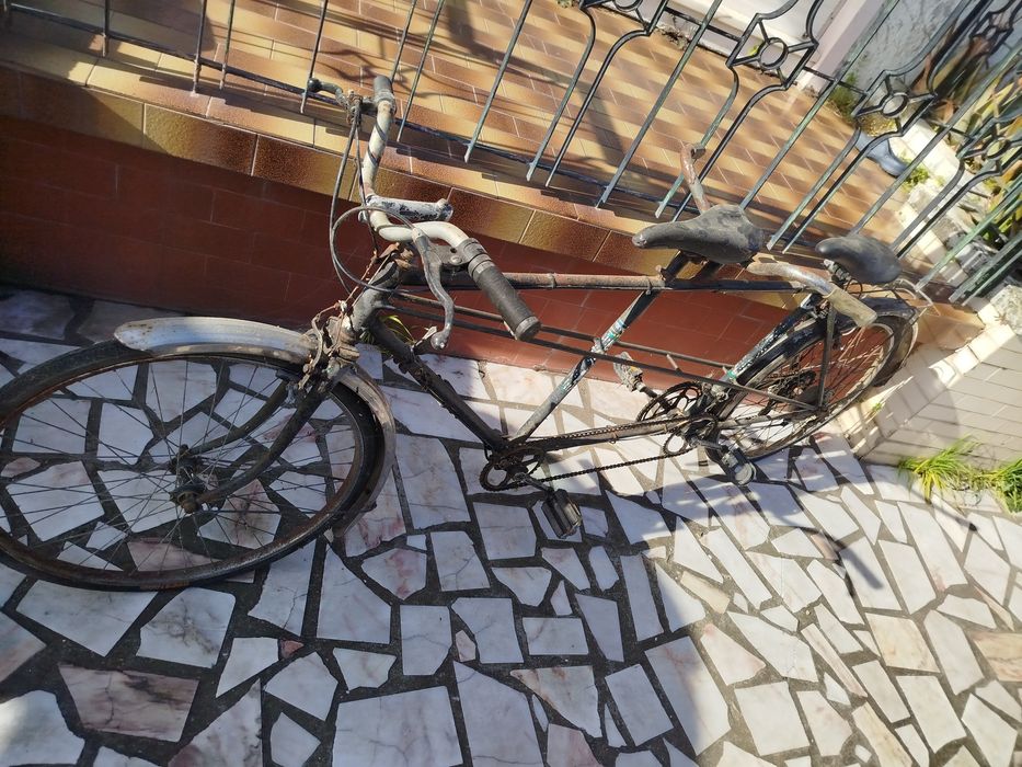 Bicicleta dupla vintage