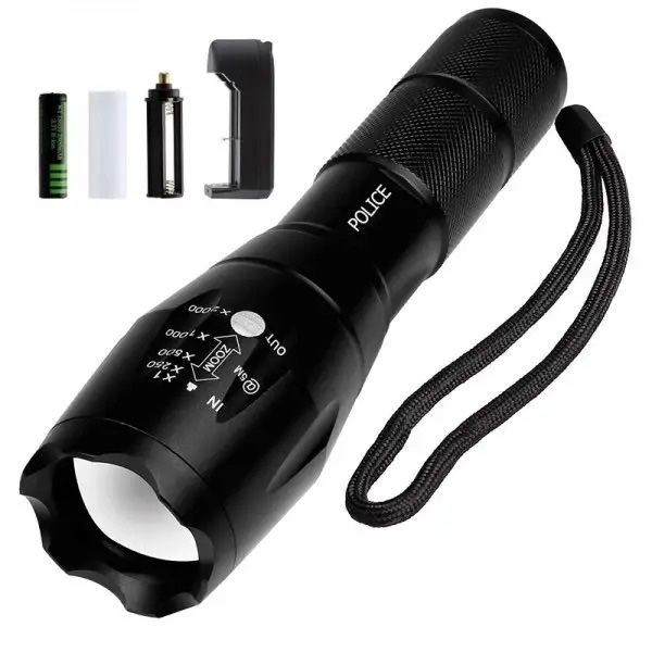 Акуммуляторный ручной фонарь Bailong BL-1831-T6