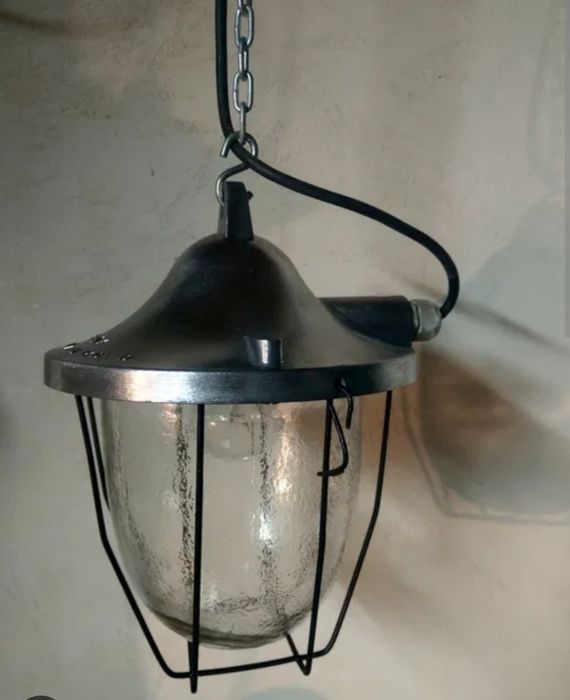 Lampa przemysłowa loft 230V żarówka E27