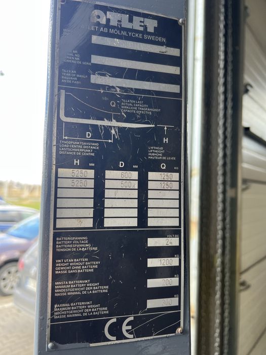 Atlet  AJN 13600 штабелер