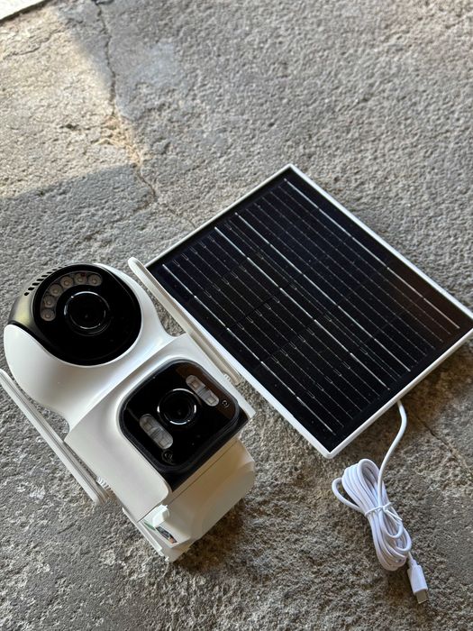 Kamera na działkę - działa  non stop 24/7 system wykrywania ruchu, zasilanie solarne 4G LTE