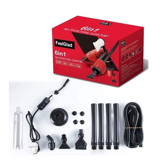 Набір для чищення акваріумів 6 в 1