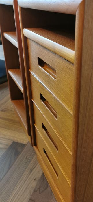 Szafki, komody tekowe, Dania, 60' Vintage